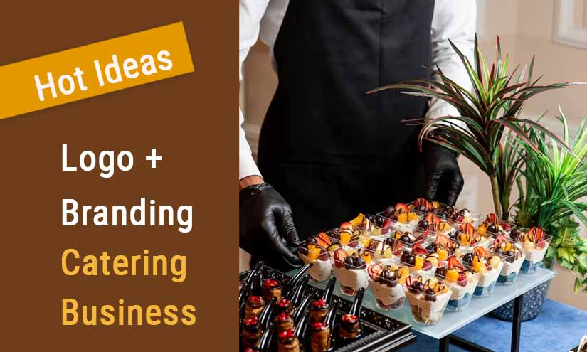 Catering Business Logo, Branding & Digital Marketing Ideas