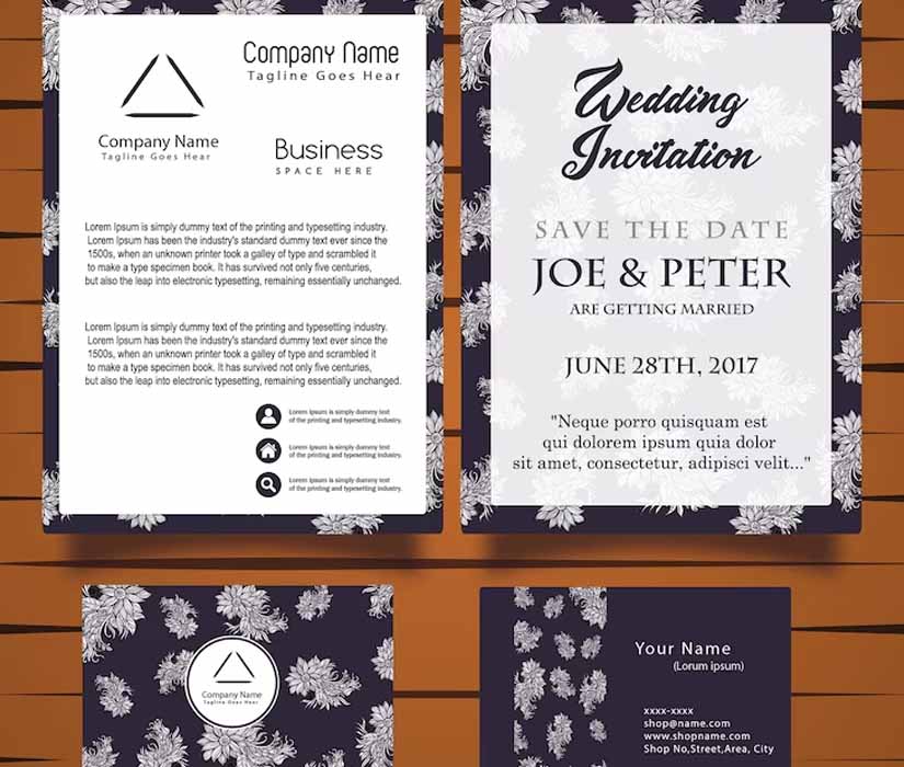 Dating Consultant Stationary Design Ideas