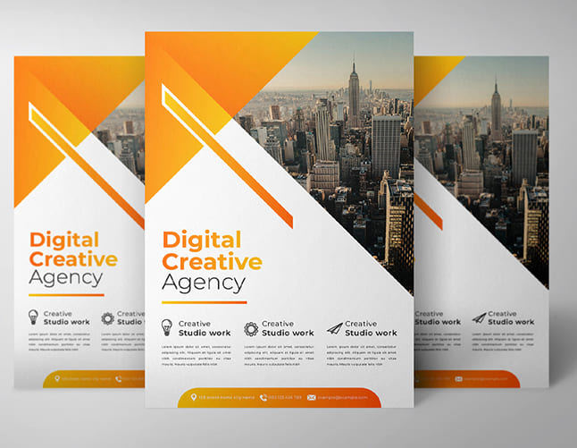 Advertising Agency Poster Design Ideas