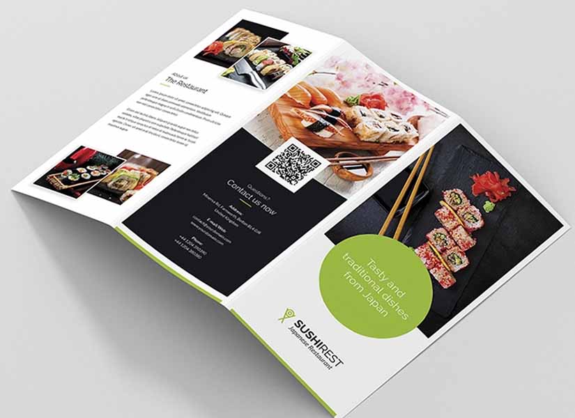 Cloud Kitchen Brochure Design Ideas
