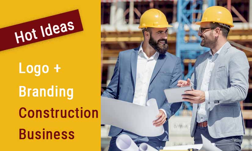 Construction Business Logo, branding & Digital Marketing Ideas