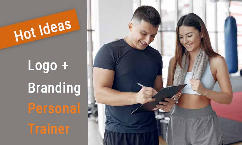 Personal Trainer Business Logo, Branding & Digital Marketing Ideas