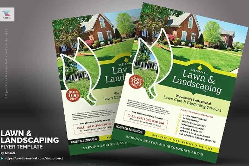 Gardening Business Flyer Design Ideas
