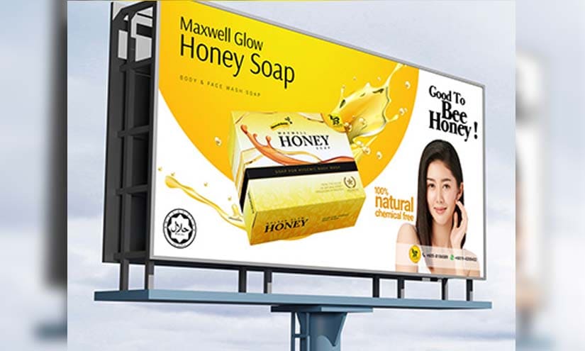 Natural Soap Business Billboard Design Ideas