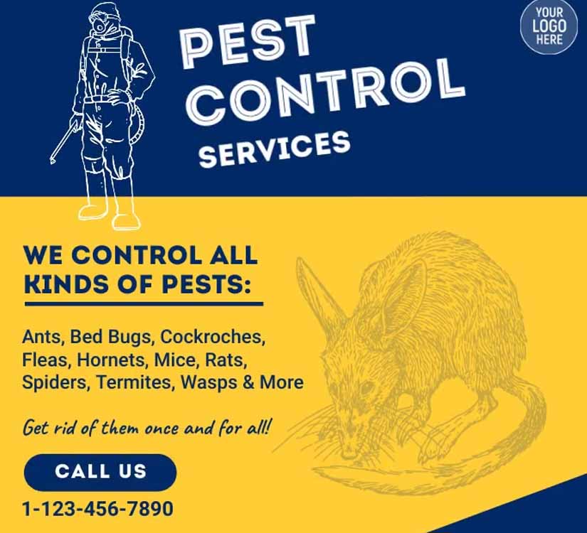 Pest Control Service List Design Ideas