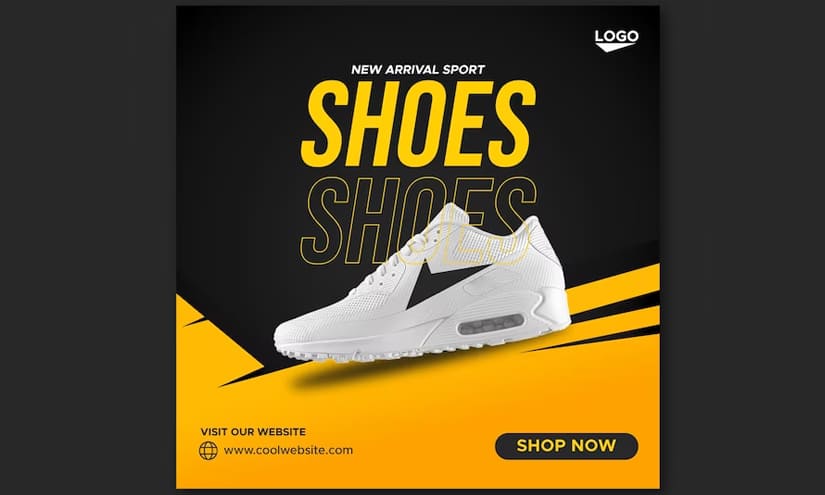 Shoes Brand or Reseller Business Poster Design Ideas