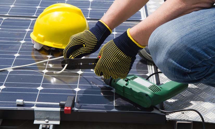 Solar panel installation business