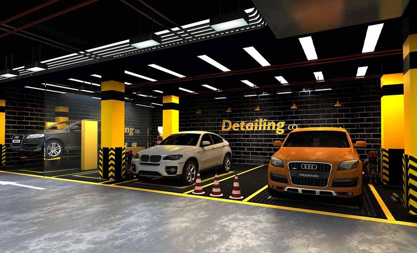 Car Washing & Detailing Tradebooth Design Ideas