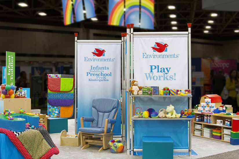 Daycare Business tradebooth Design Ideas