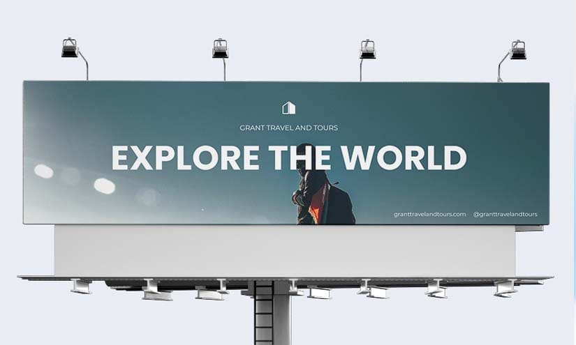 Travel Agency Billboard Design Ideas