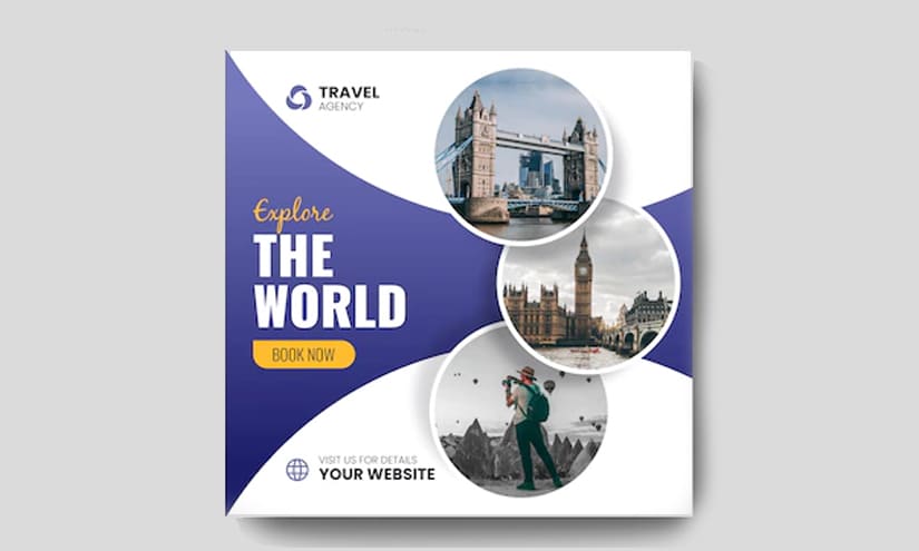 Travel Agency Poster Design Ideas