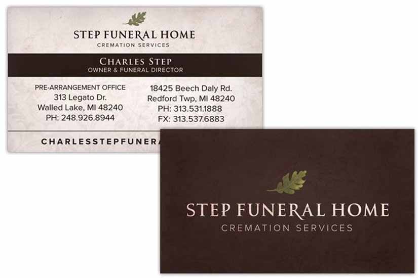 Funeral Management Stationary Design Ideas