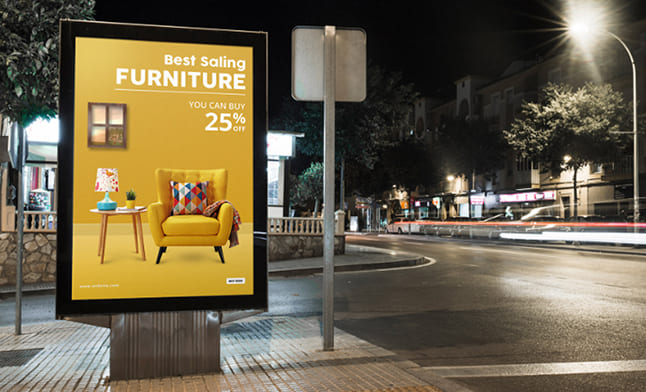Custom Furniture Business Signage Design ideas