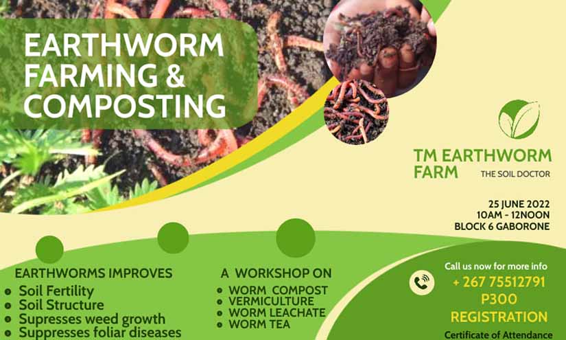 Earth Worm Farming Business Poster Design Ideas