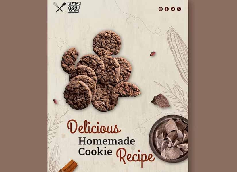 Homemade Snacks & Cookies Flyer Design Ideas