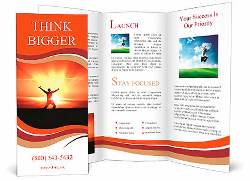 Spiritual Business Brochure Design Ideas