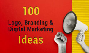 100 Logo, branding & Digital Marketing Ideas